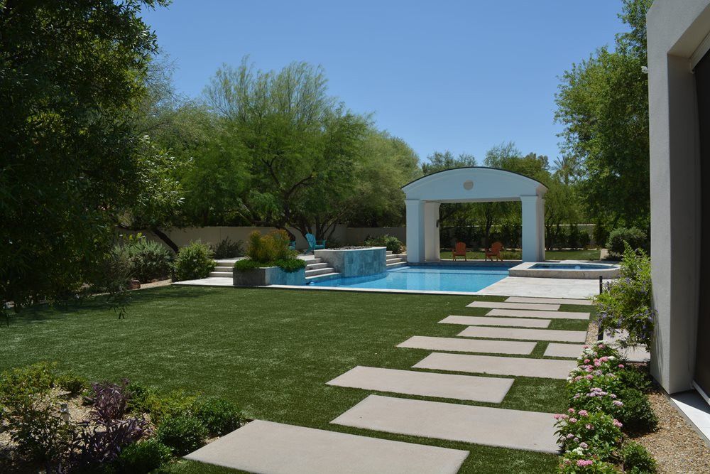 Fresno artificial grass landscaping